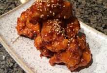 Korean fried chicken sauce