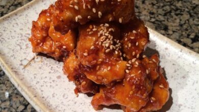 Korean fried chicken sauce