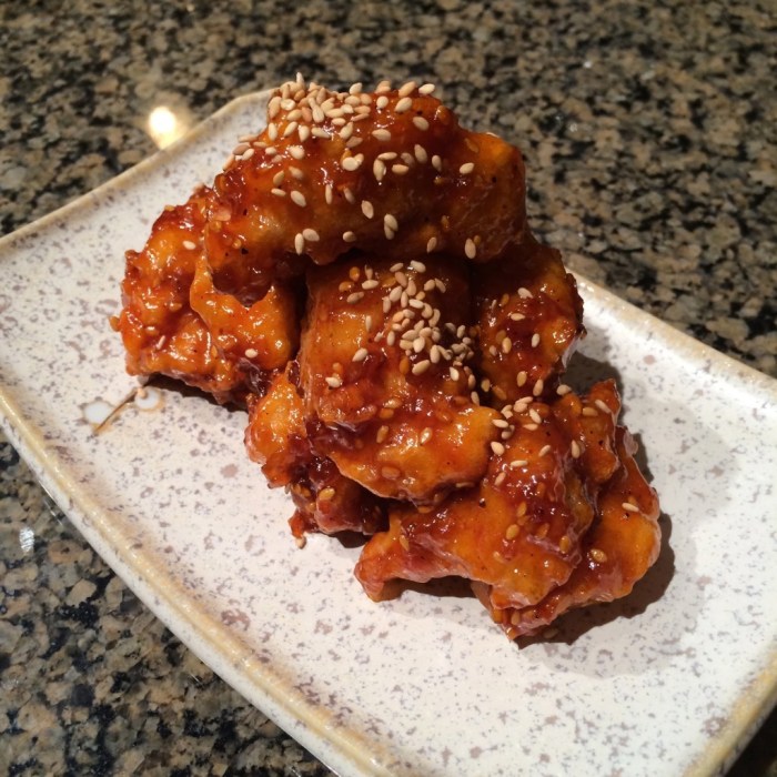 Korean fried chicken sauce