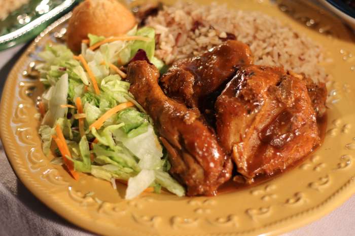 Jamaican brown stew chicken