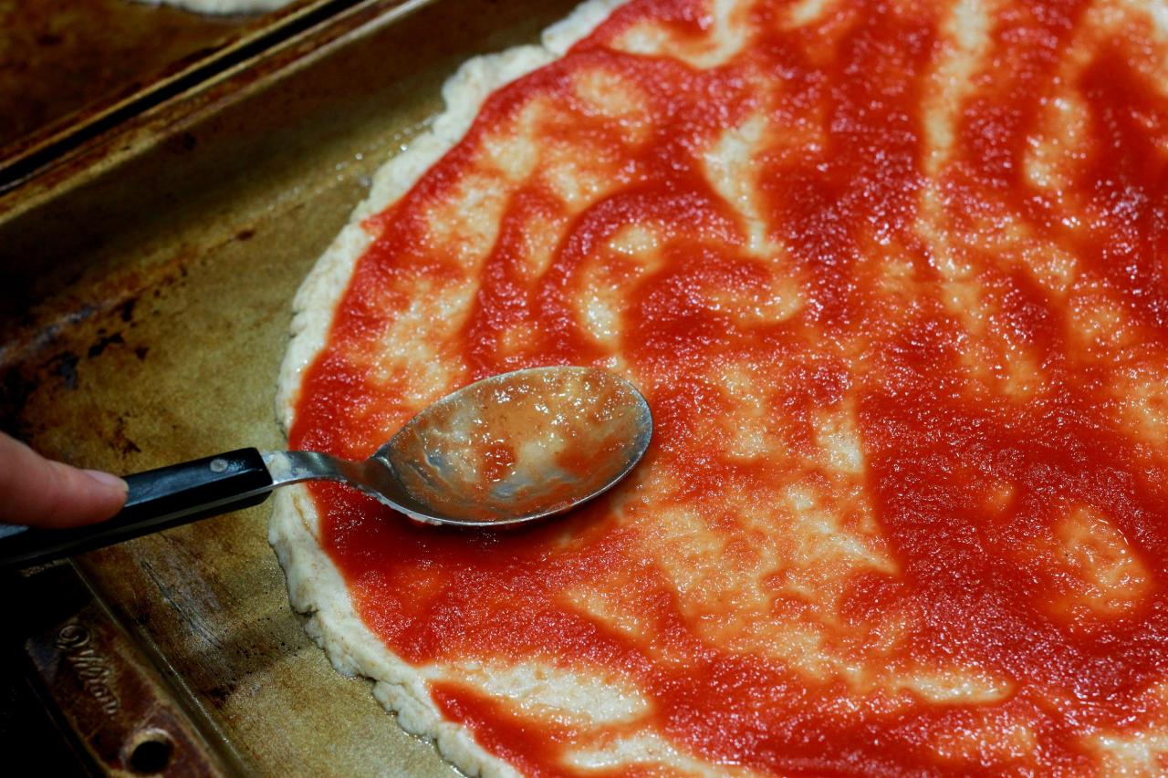 No yeast pizza crust