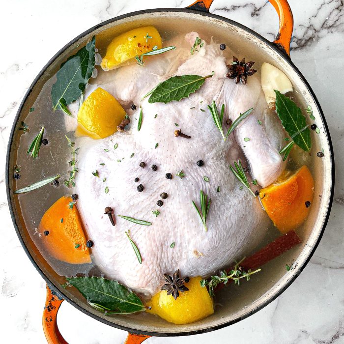 Out of this world turkey brine