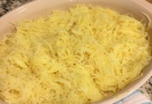 Slow cooker spaghetti squash chicken soup