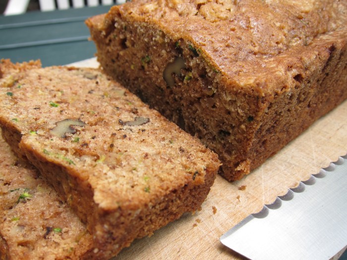 Grandmas best zucchini bread