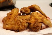 Oven fried chicken wings