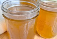 Slow cooker chicken bone broth