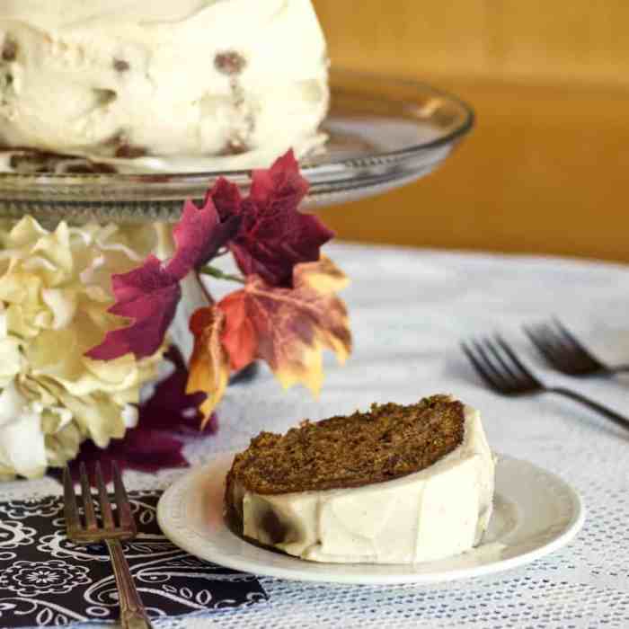 Pumpkin zucchini bread cake