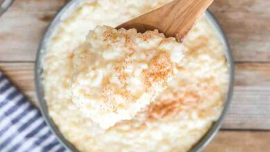 Instant pot rice pudding