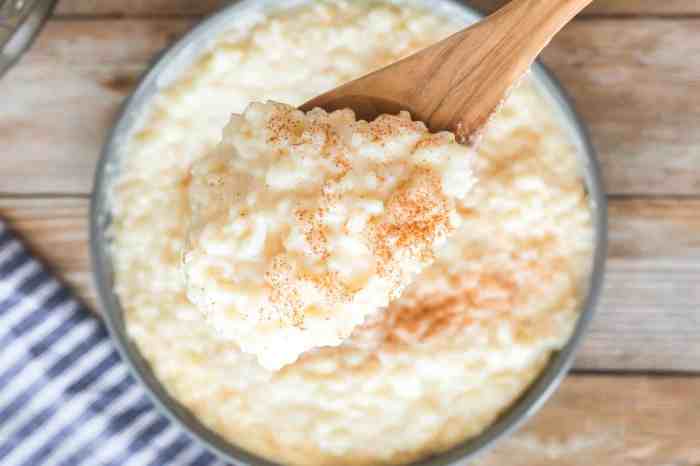 Instant pot rice pudding