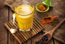 Anti inflammatory hot turmeric milk