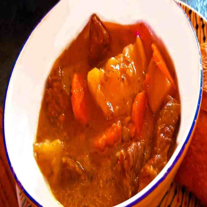 Instant pot beef and mushroom stew