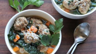 Instant pot italian wedding soup