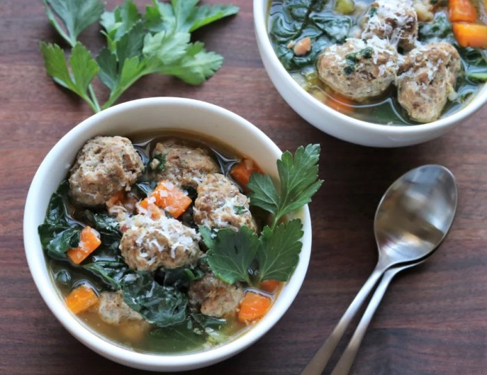 Instant pot italian wedding soup