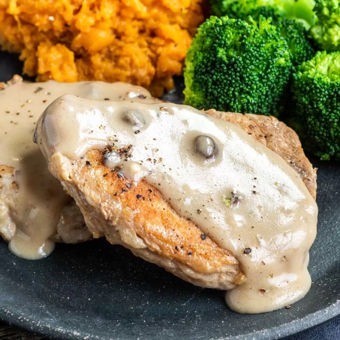 Instant pot pork chops and gravy