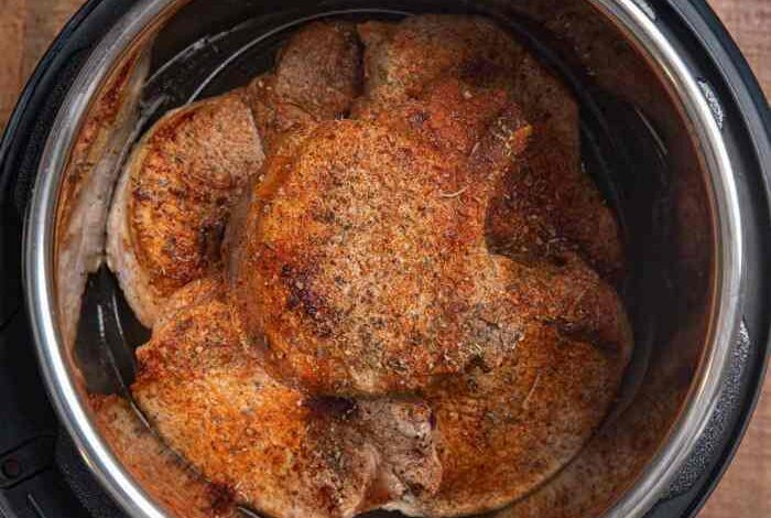 Instant pot pork chops and gravy