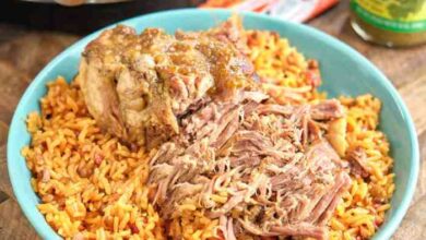 Daddy eddies roast pork pernil puerto rican style