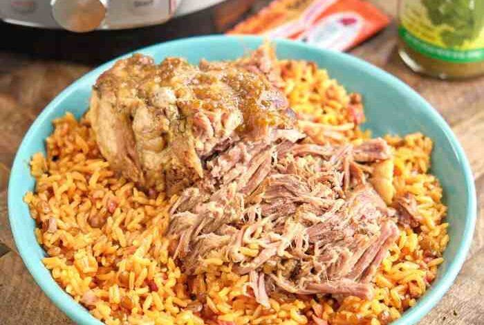 Daddy eddies roast pork pernil puerto rican style