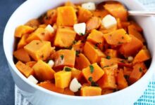 Pressure cooker sweet potatoes