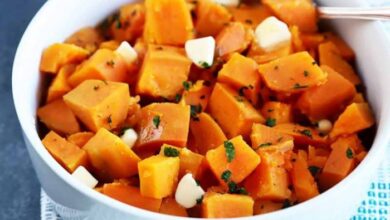 Pressure cooker sweet potatoes