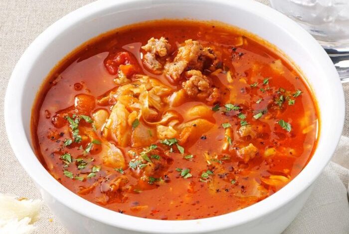 Italian sausage and bean soup
