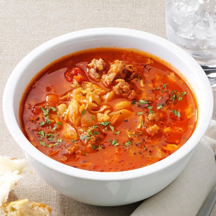 Italian sausage and bean soup