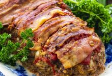 Jalapeno popper stuffed meatloaf