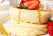 Super fluffy gluten free japanese souffle pancakes