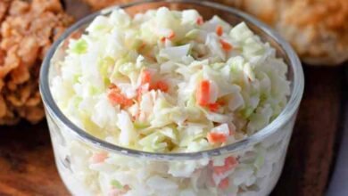 Pickled onion and cilantro coleslaw for pulled pork