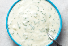 Greek yogurt ranch salad dressing