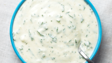 Greek yogurt ranch salad dressing