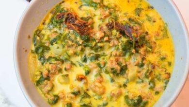 Low carb zuppa toscana