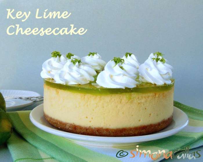 Key lime cheesecake i