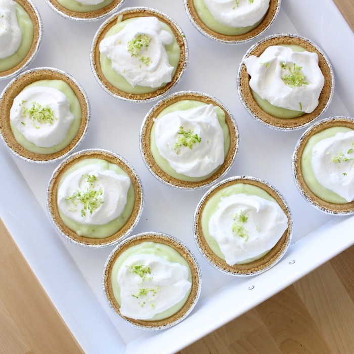 Mini key lime pies