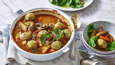 Mamas oh so savory lamb and eggplant casserole