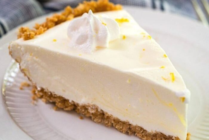 Dads favorite lemon icebox pie