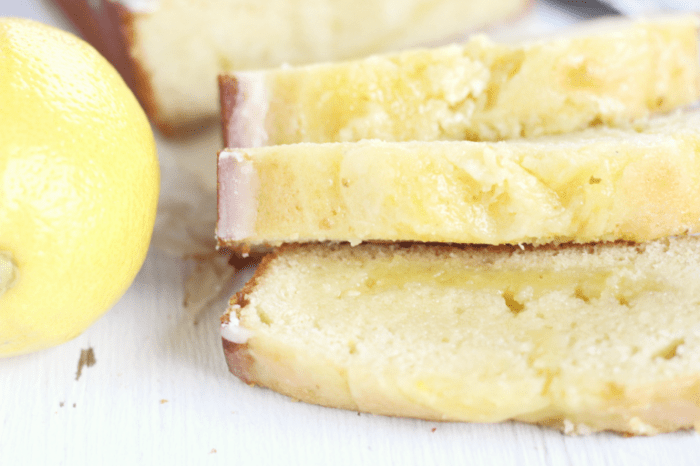 Easy lemon curd pound cake