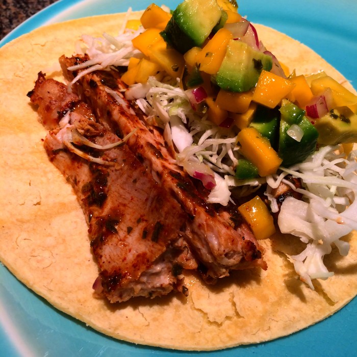 Easy mahi mahi fish tacos