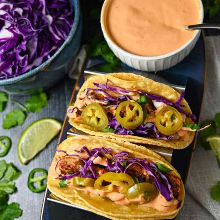 Easy mahi mahi fish tacos