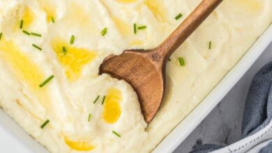 Creamy make ahead mashed potatoes