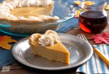 Quebecois maple cream pie