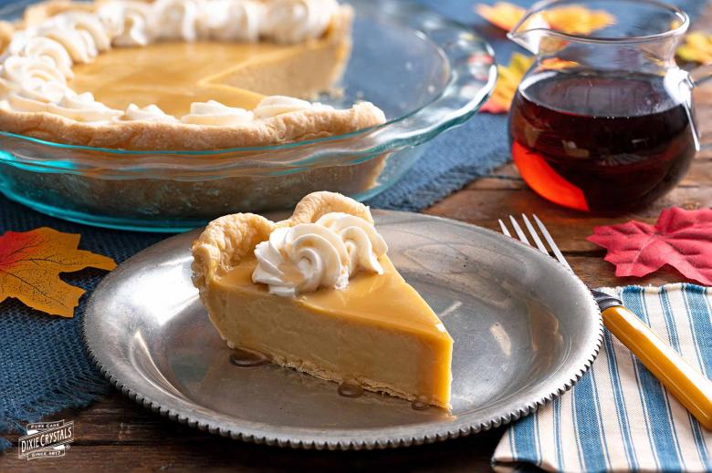 Quebecois maple cream pie