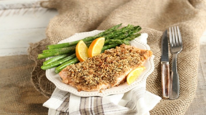 Paleo pecan maple salmon