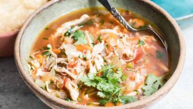 Caldo de pollo mexican chicken soup