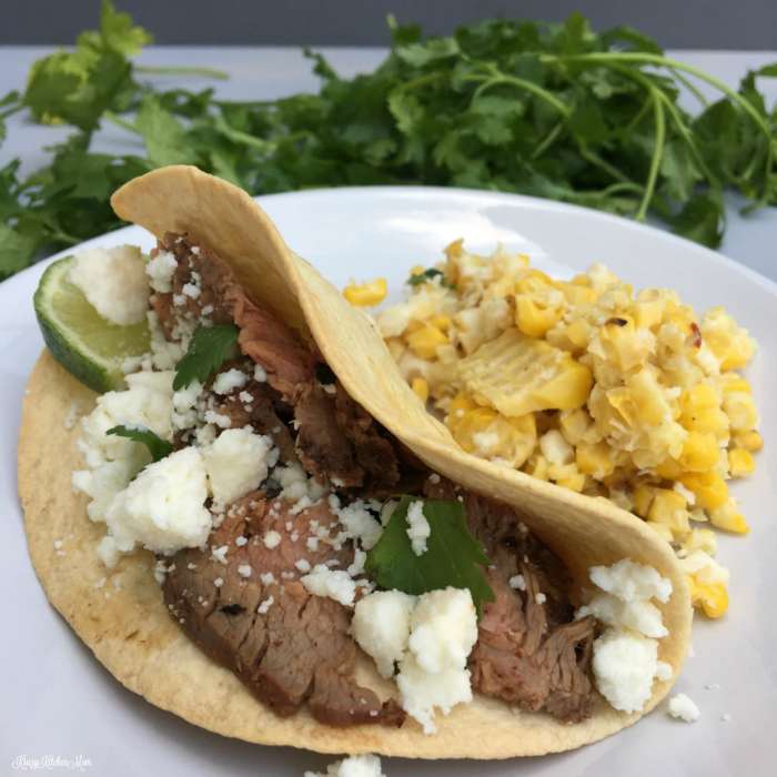 Traditional mexican street tacos