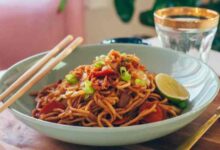 Mie goreng indonesian fried noodles