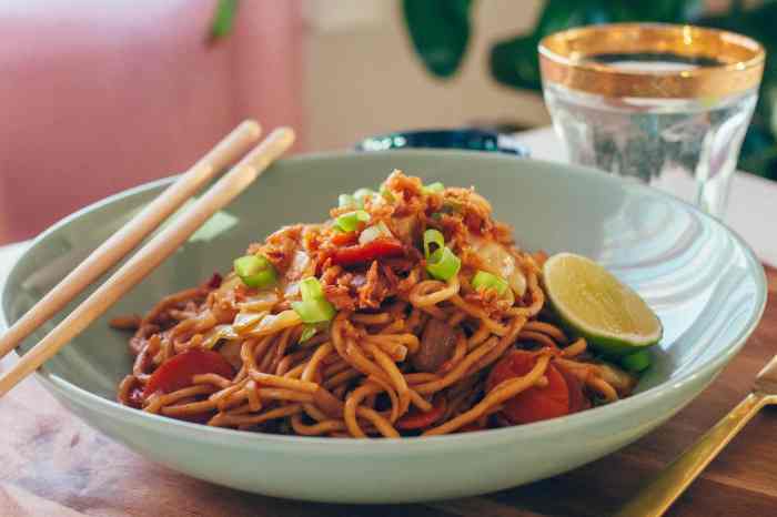 Mie goreng indonesian fried noodles