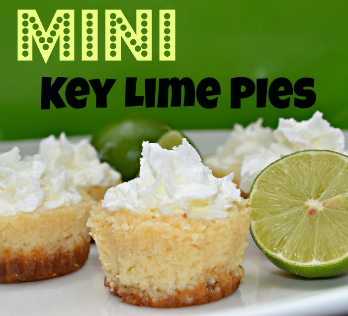 Mini key lime pies