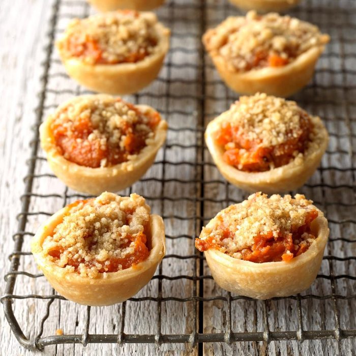 Mini sweet potato pies