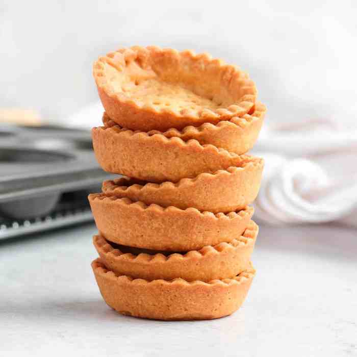 Cream cheese tart shells