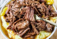 Simple beef pot roast